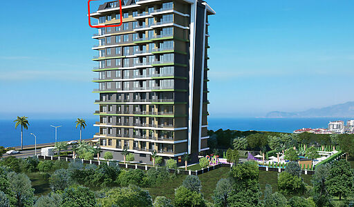 Пентхаус. Вид на море 1-ая линия!