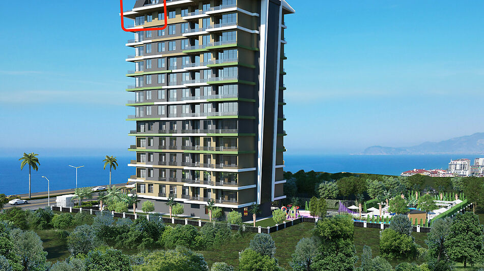 Пентхаус. Вид на море 1-ая линия!