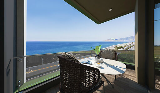 Пентхаус. Вид на море 1-ая линия!