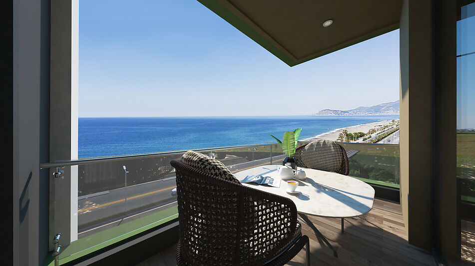 Пентхаус. Вид на море 1-ая линия!