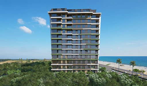 Пентхаус. Вид на море 1-ая линия!