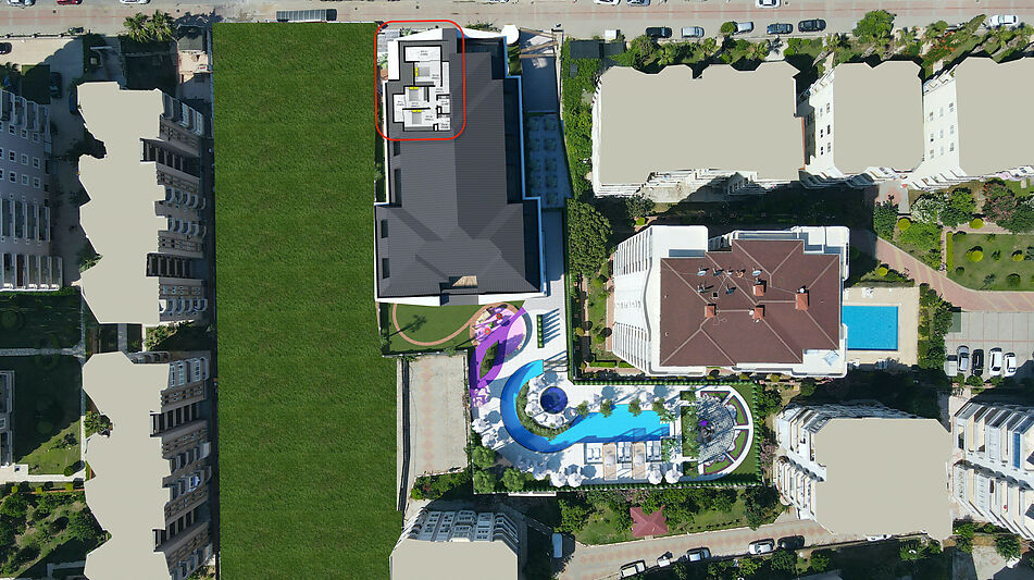 Пентхаус. Вид на море 1-ая линия!