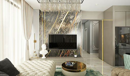 Недорогая 2+1 в Victory Tower!