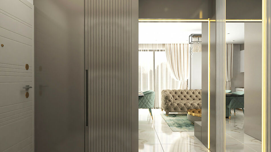 Недорогая 2+1 в Victory Tower!