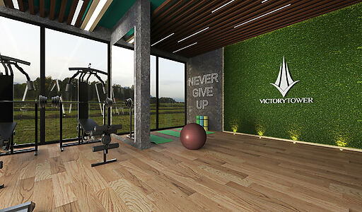 Недорогая 2+1 в Victory Tower!