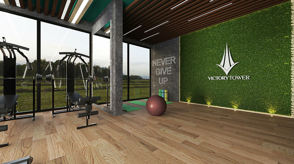 Недорогая 2+1 в Victory Tower!