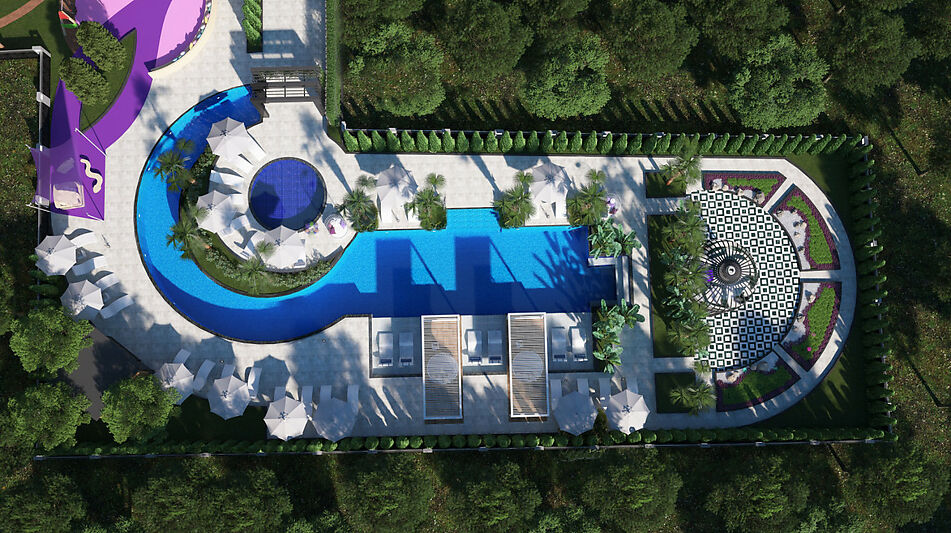 2+1 c панорамным видом на море!