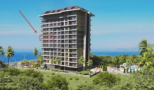 2+1 c панорамным видом на море!