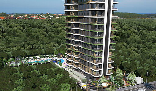 2+1 c панорамным видом на море!