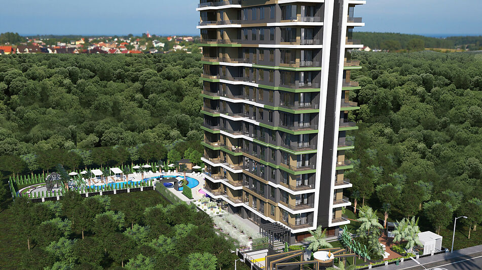 2+1 c панорамным видом на море!