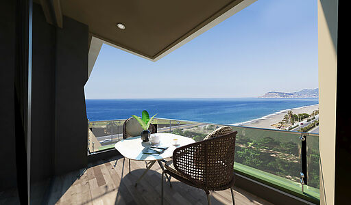 2+1 c панорамным видом на море!