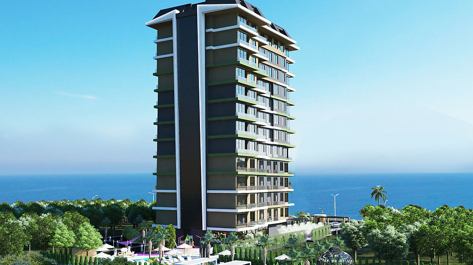 2+1 c панорамным видом на море!