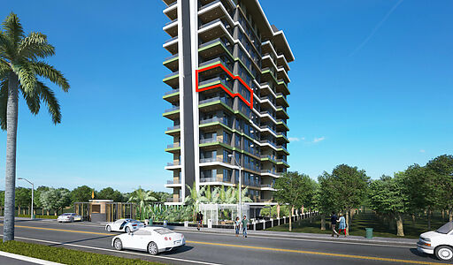 2+1 c панорамным видом на море!