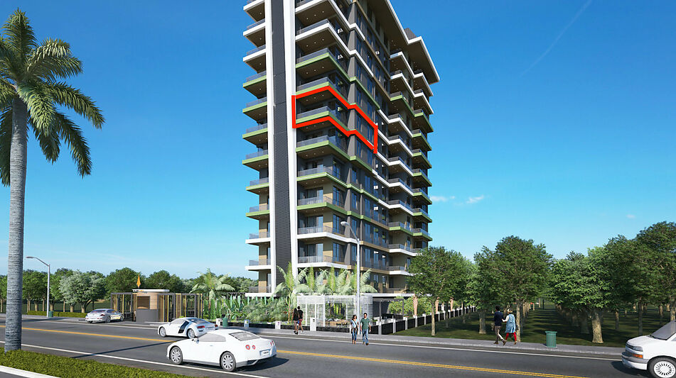 2+1 c панорамным видом на море!