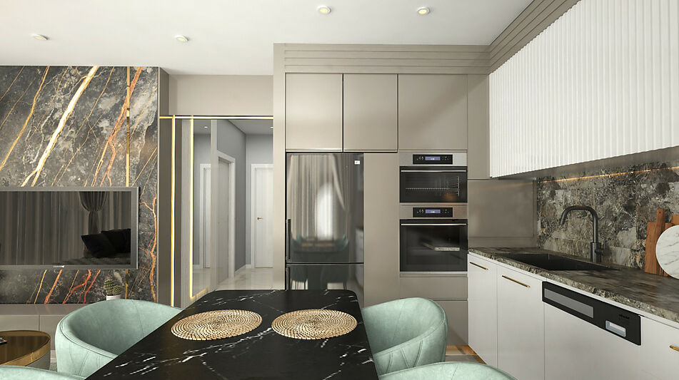 2+1 c панорамным видом на море!