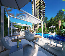 2+1 c панорамным видом на море!