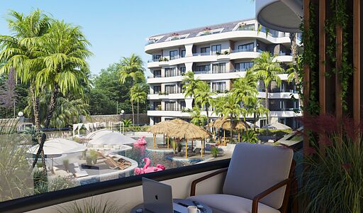 Пентхаус с видом на море и горы!