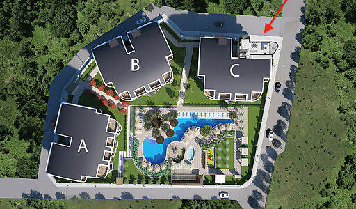 Пентхаус с видом на море и горы!