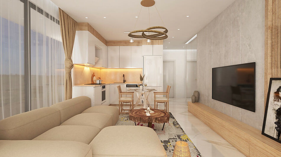 1+1 с видом на море и бассейн!