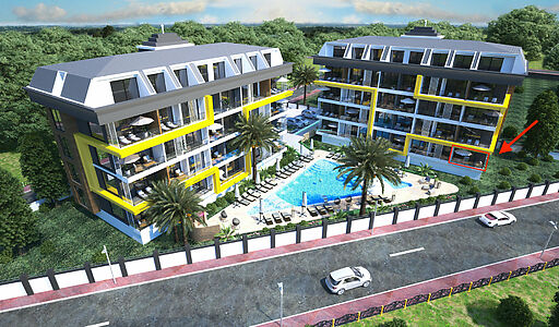 Трехкомнатная в Botanic Garden!