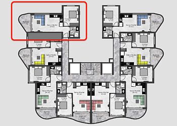 Двухкомнатная в ЖК Victory Park!