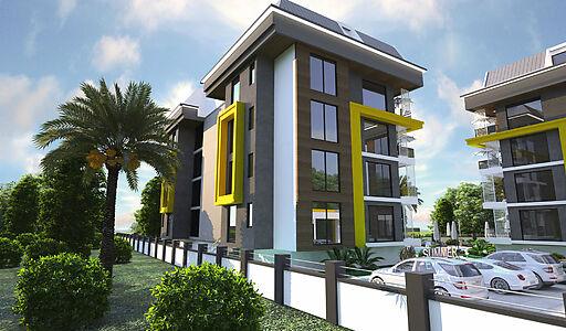 2+1 на 2м этаже в Botanic Garden!