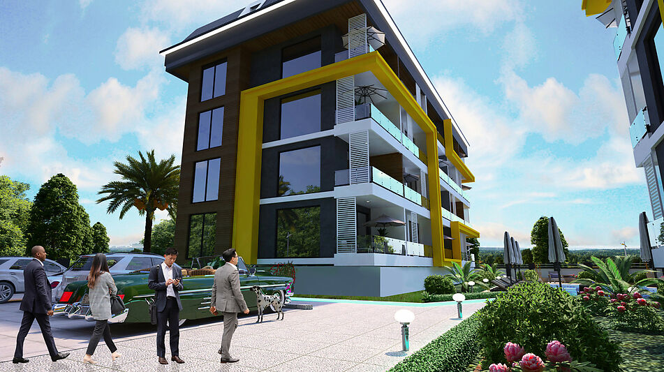 2+1 на 2м этаже в Botanic Garden!