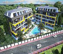 2+1 на 2м этаже в Botanic Garden!