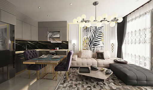 Видовая 1+1 в Victory Panorama!