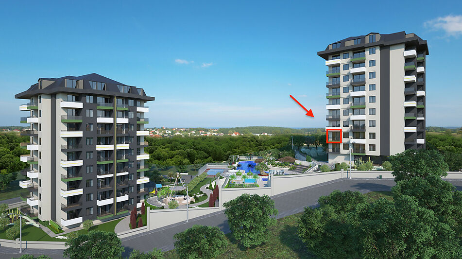 Видовая 1+1 в Victory Panorama!