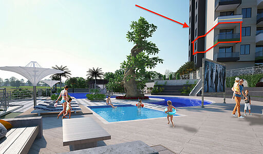 Видовая 1+1 в Victory Panorama!