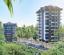 Пентхаус с сауной и видом на море