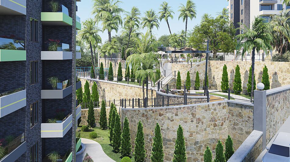 Пентхаус с сауной и видом на море