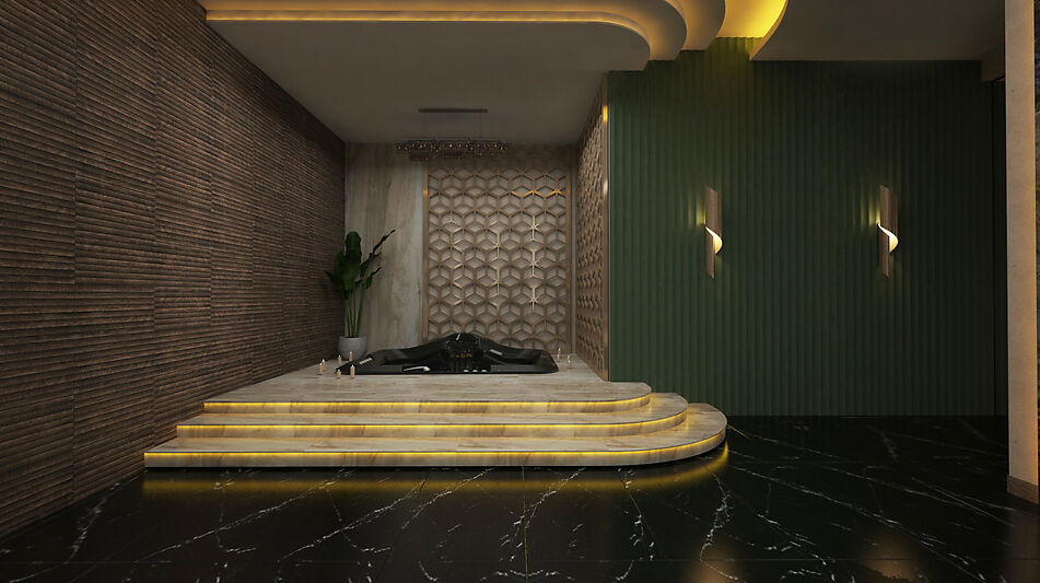 Пентхаус с сауной и видом на море