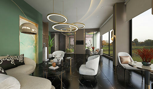 Пентхаус с сауной и видом на море