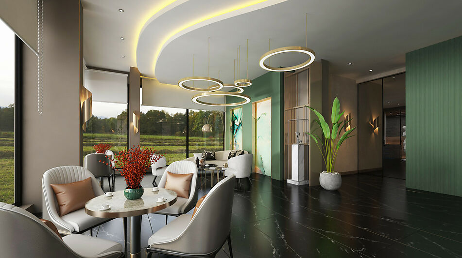 Пентхаус с сауной и видом на море