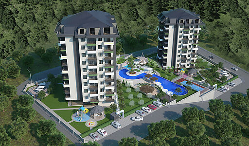 Пентхаус с сауной и видом на море