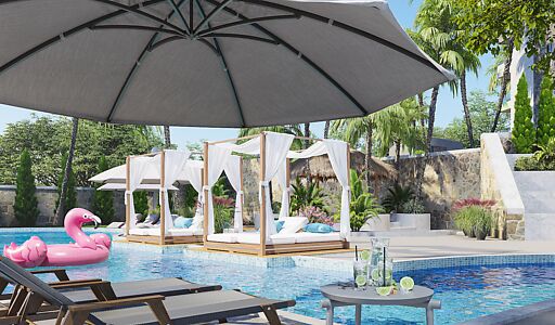 Двухкомнатная с видом на море!