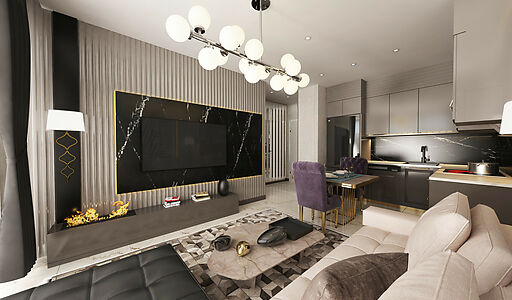 Двухкомнатная с видом на море!