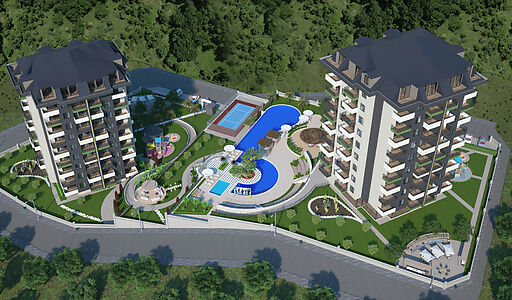 Двухкомнатная с видом на море!