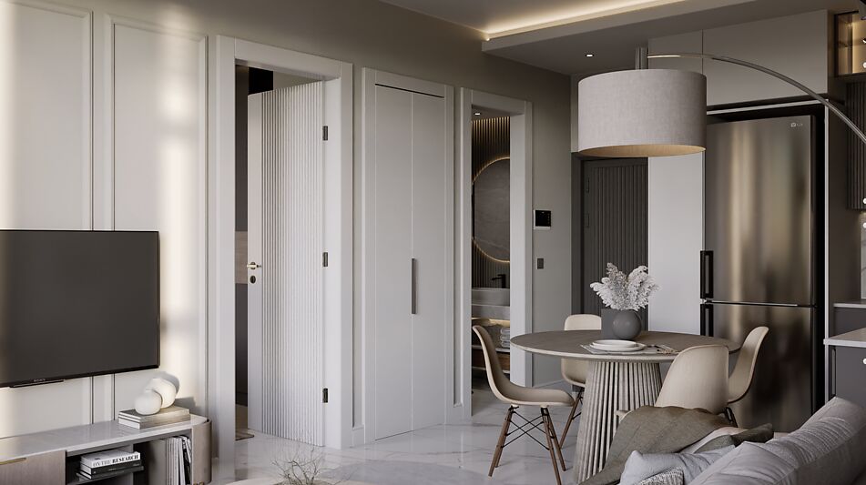 Пентхаус с видом на море и замок!