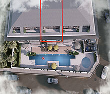 Пентхаус с видом на море и замок!