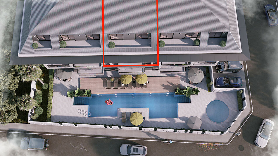 Пентхаус с видом на море и замок!