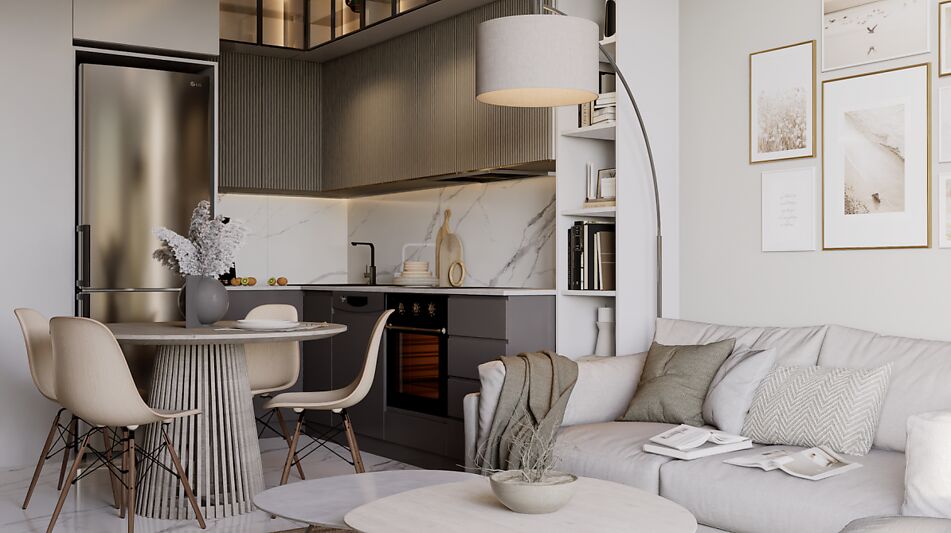 1+1 с видом на море и замок!