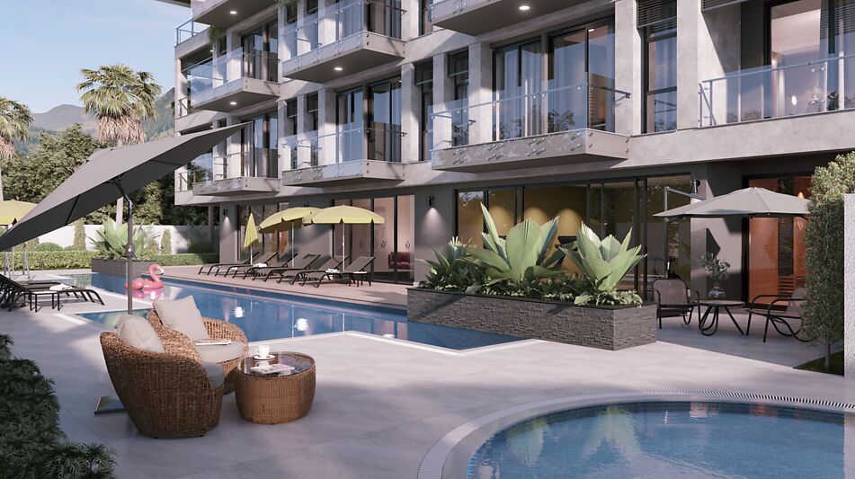 1+1 с видом на море и замок!