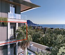 Просторная 1+1 с видом на море!