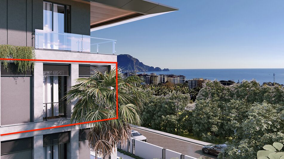 Просторная 1+1 с видом на море!