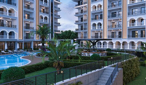 Видовая трехкомнатная ЖК Sehriyar