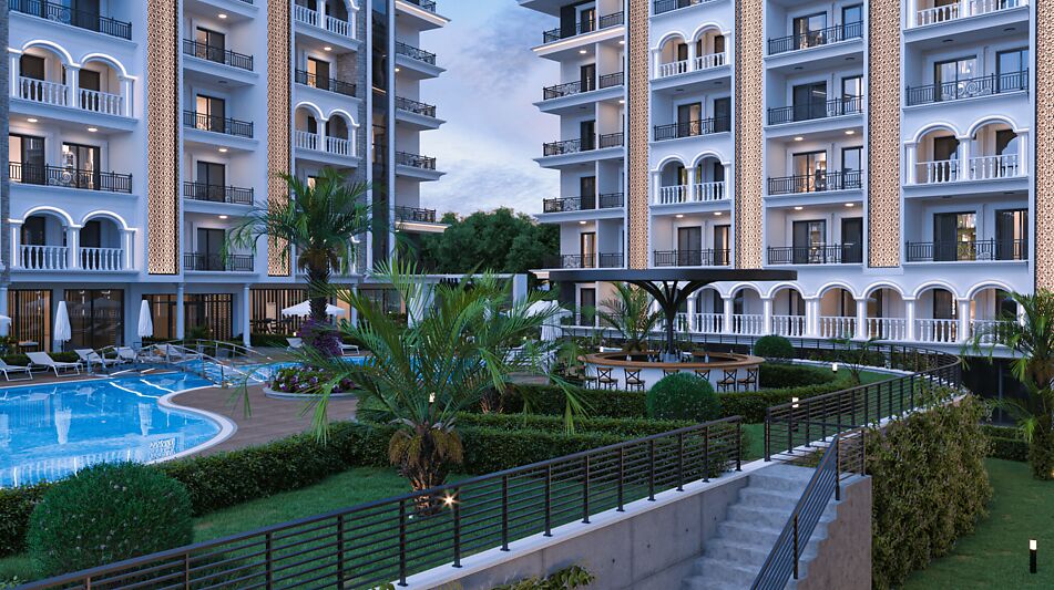 Видовая трехкомнатная ЖК Sehriyar