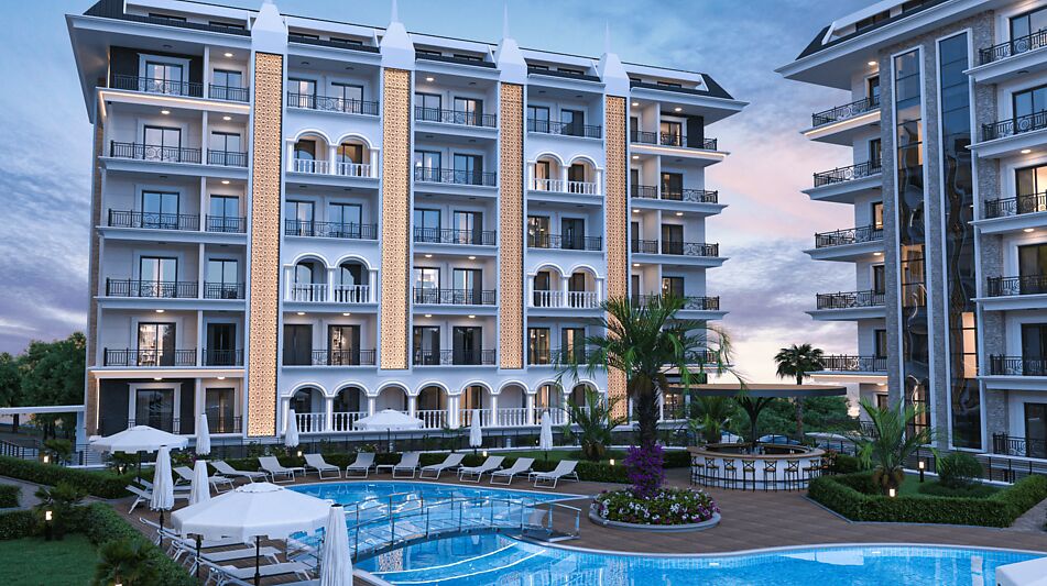 Видовая трехкомнатная ЖК Sehriyar